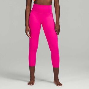 Lululemon Align High-Rise Pant 25” Sonic Pink Size 8